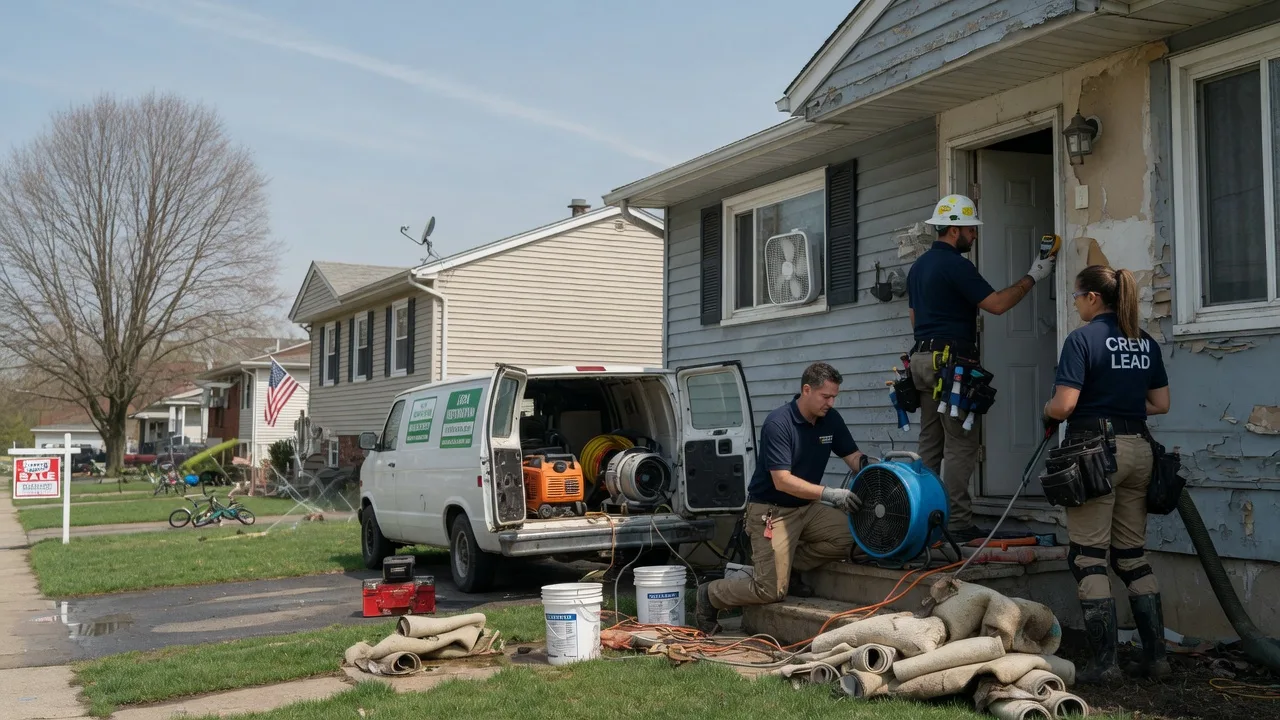 Flood Cleanup in New Brunswick, NJ near me